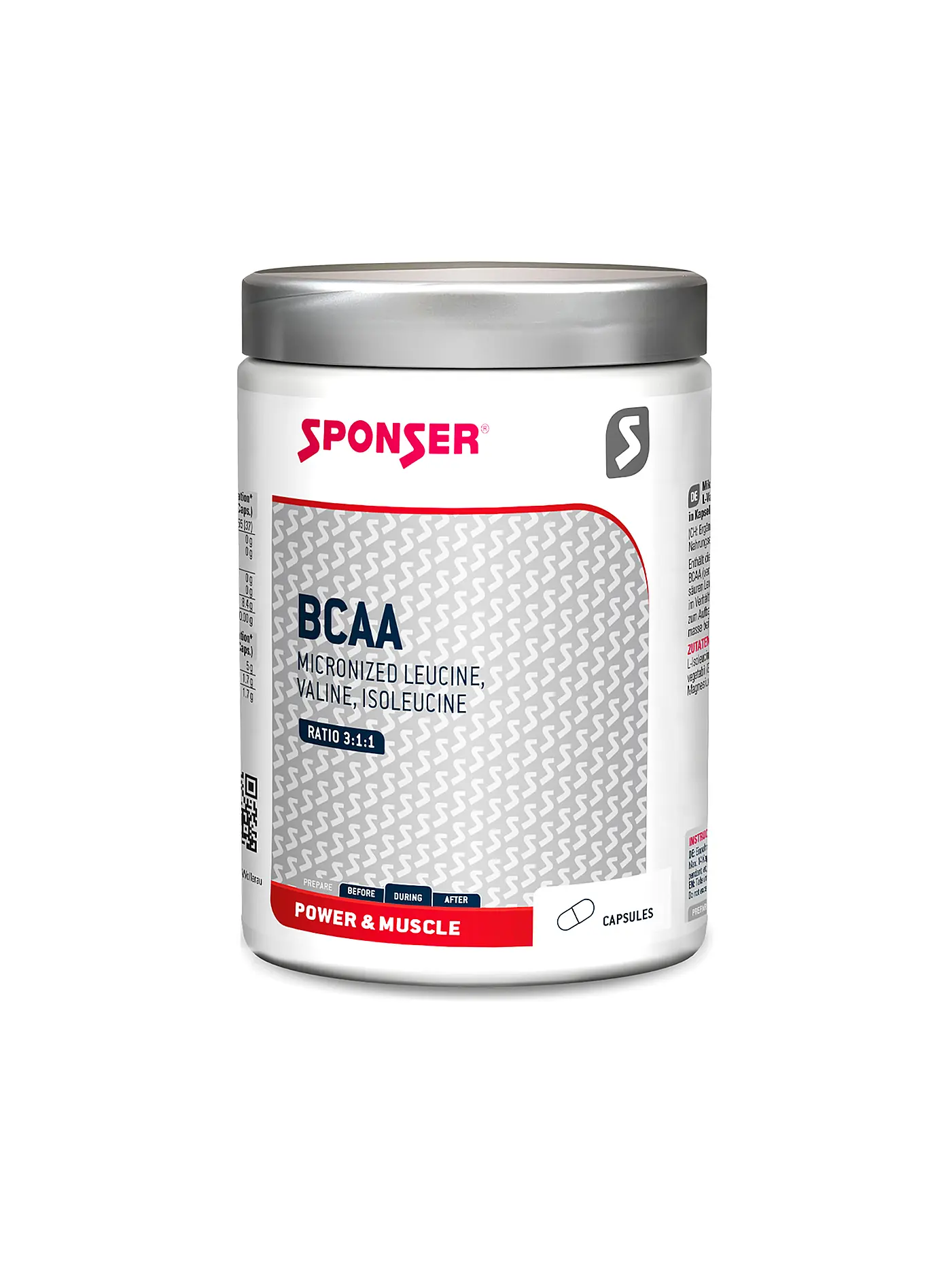 SPONSER | Nahrungsergänzungsmittel BCAA 350 Stk | 
